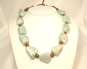 Colliers en perles de résine sur mesure, aspect vieilli, idéaux pour les bijouteries et les créateurs de mode, peuvent être fabriqués sur mesure en différentes tailles - Product Image 6