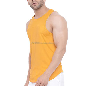 Débardeur en coton pour homme avec logo personnalisé pour la salle de sport, l'entraînement physique, sous-vêtement sans couture pour la musculation, débardeur pour homme - Product Image 3