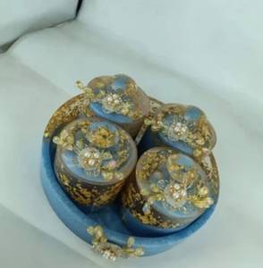 High Quality Handmade Resin Classic 2-<b>Jar</b> Set Lids <b>for</b> Food <b>Storage</b> Home Decor Stackable Waterproof Freshness Preservation <b>for</b> - Product Image 6