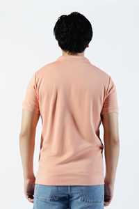 เสื้อยืดแขนสั้นผู้ชาย พิมพ์ลายโลโก้ DTF คุณภาพสูง ผ้าฝ้าย/โพลีเอสเตอร์ 100% สวมใส่สบายๆ ในฤดูร้อน สีพื้น - Product Image 6