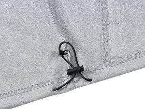 Winter Streetwear Reversible Plus Size Lightweight Hooded Drawstring <b>Jacket</b> Jogger Set Breathable Polyester/Cotton Athletic - Product Image 4
