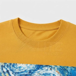 T-shirt long et ample en coton doux et respirant pour homme, coupe décontractée, col ras du cou, manches courtes, écologique, séchage rapide, idéal pour l'été et le quotidien - Product Image 4