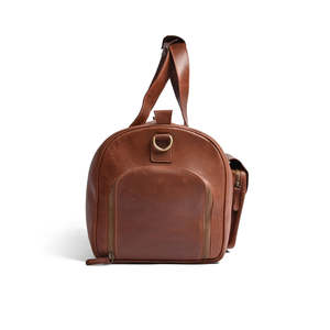 Bolsa de Viaje Marrón Premium de Moda con Múltiples Compartimentos, Bolsa de Cuero de Moda, Logotipo Personalizado, Proveedor OEM al por Mayor - Product Image 3