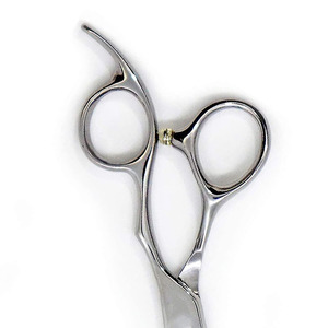 Ciseaux professionnels de coiffure en acier inoxydable sur mesure, pour droitiers, manche moyen, haute qualité, coupe précise A+ - Product Image 5
