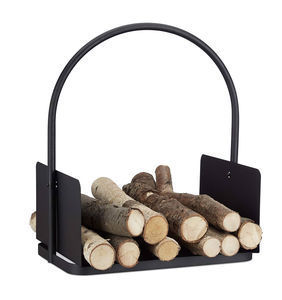 Support à bois en métal, nouvelle arrivée, design moderne, pour le rangement du bois, à prix abordable - Product Image 2