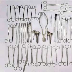 Juego de 72 Instrumentos Básicos de Ginecología, Manual, Acero Inoxidable Alemán, Estándar Internacional MOL, Base Quirúrgica, por Dentavex - Product Image 1