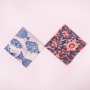 Boho cotton <b>square</b> <b>scarf</b> Hand drawn bandana Skin friendly natural dye Yoga head <b>scarf</b> wristband unisex & Pets - Product Image 2