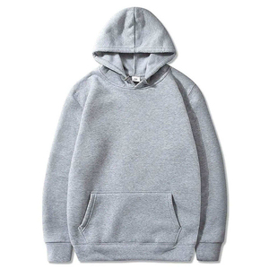Sudadera y Hoodie de Forro Polar Grueso para Hombre, Estilo Americano, Holgado, de Alta Calidad, con Estampado de Color Sólido para Invierno - Product Image 1