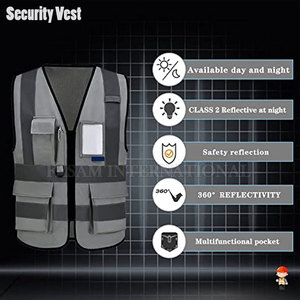 เสื้อกั๊กนิรภัยคุณภาพสูง ดีไซน์ล่าสุด สำหรับใช้งานกลางแจ้ง เสื้อกั๊กนิรภัยอเนกประสงค์ - Product Image 5