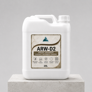 สารเคลือบผิว ARW-D2 ชนิดดูดซับแร่ธาตุ ทนกรด ใช้กับแอลกอฮอล์ ให้ความทนทาน 4 ปี พร้อมเคลือบนาโนสำหรับหิน - Product Image 1
