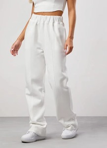 Ensemble décontracté de yoga Y2K antibactérien pour l'hiver, veste zippée et pantalon évasé, 2 pièces, coupe classique, personnalisé, pour femmes - Product Image 3