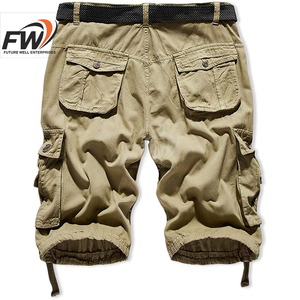 Pantalones Cortos Cargo para Hombre 2026, Nuevos, de Alta Gama, de Cuero Sólido con Pelo de Vaca, Color Negro, Transpirables, de Secado Rápido, Calidad Premium, con Bolsillos y Botones - Product Image 2