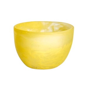 Plato de Resina Amarillo Naranja con Diseño en Espiral, Hecho a Mano, Ecológico, Apto para Lavavajillas, de Lujo, Moderno, Artístico, Color Personalizado, Pequeño, para Servir - Product Image 1