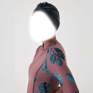 2026 Ensembles de burkinis islamiques modestes personnalisés pour femmes et filles, vente en gros, par sublimation, à coupe haute, avec fermetures éclair, éco-responsables, à fermeture frontale - Product Image 5