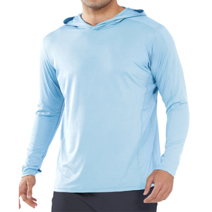 Vêtements de pêche personnalisés en gros à séchage rapide, à manches longues, avec protection UV UPF 50+, sweat-shirt et chemise pour les sports de plein air - Product Image 1