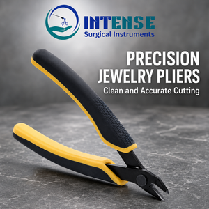 Pince coupante latérale professionnelle pour bijoux, coupe-fil de précision avec poignée ergonomique antidérapante - Product Image 4
