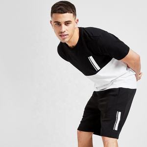 Conjunto de pantalones cortos de Yoga para hombre, ropa de gimnasio y correr de tela 100% de algodón personalizada, el último diseño, a precio barato - Product Image 2