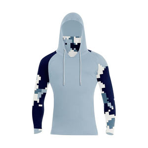 Sweat à capuche de pêche à sublimation, protection UV, manches longues, pour homme, séchage rapide, personnalisez votre design, chemises de pêche - Product Image 2