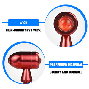 Luz LED para <span class=keywords><strong>Matrícula</strong></span> de Motocicleta, Amarilla, 12 Voltios, Aleación de Aluminio, Calidad Clase A, Universal, Estilo A/B, Par - Product Image 4