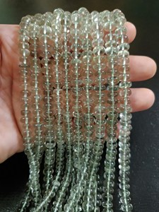 Cuentas Sueltas de Amatista Verde Natural, Pulidas y Lisas, de la India, para la Elaboración de Joyas, DIY, Collares y Pulseras - Product Image 5