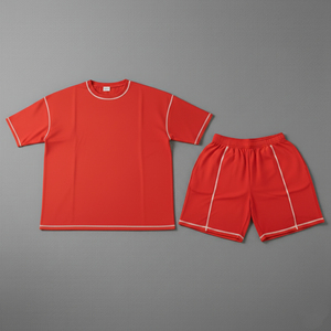 Conjunto de Verano Personalizado para Hombre, Camiseta de Manga Corta y Pantalones Deportivos a Juego, Conjunto de 2 Piezas de Ropa de Marca para Hombre - Product Image 3