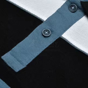 เสื้อโปโลแขนสั้นดีไซน์ใหม่สำหรับผู้ชาย ผ้าฝ้าย ราคาขายส่ง ผลิตในปากีสถาน - Product Image 4