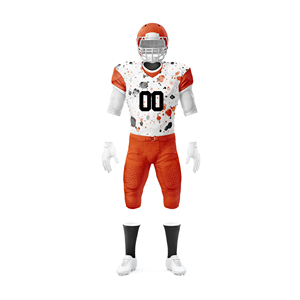 Custom American Football Uniform <b>Set</b> Performance Sports Jersey and Matching Pants OEM ODM Bulk Manufacturing Supplier - Product Image 3