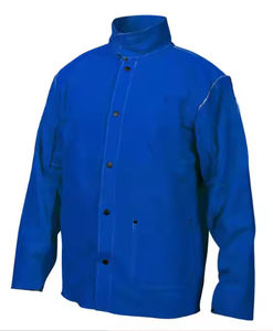 Veste de soudeur en cuir élégante pour adultes, la plus vendue en 2026, disponible en grandes tailles, vêtement de sécurité - Product Image 2