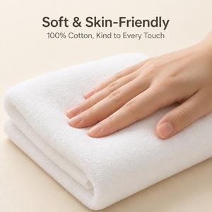 Toallas de Mano 100% Algodón, Suaves y Absorbentes, de Primera Calidad, para Baño y Rostro, para el Hogar, Hotel, Spa y Uso Diario - Product Image 4