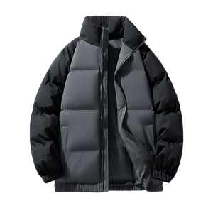 Veste d'hiver décontractée de haute qualité pour homme, veste d'extérieur en duvet, veste épaisse matelassée, veste chaude d'extérieur en duvet - Product Image 3