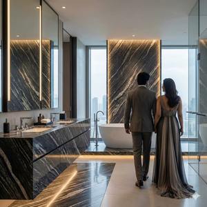 หินแกรนิตขัดเงาและแบบดิบคุณภาพส่งออกสำหรับปูพื้น ผนัง และจัดสวนภายนอก พร้อมจำหน่ายในราคาส่งออก - Product Image 4