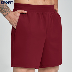 New 2026 Wholesale <b>Men's</b> Quick Dry Sports <b>Shorts</b> Breathable Stretch Running Training Athletic Drawstring Mid Waist - Product Image 2