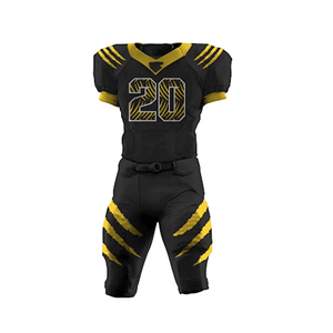 Ensemble d'uniformes de football américain personnalisés pour hommes, fournisseur de vêtements de sport de haute qualité - Product Image 2