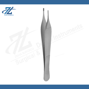 Pinzas Dentales Profesionales Adson Brown 7x7 de Acero Inoxidable, Instrumentos Quirúrgicos de Alta Calidad, Juego Dental con Certificación CE - Product Image 4