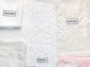 Robe de mariée brodée en mousseline de soie, tenue formelle, blanche, super soldes, collection 2021 - Product Image 3