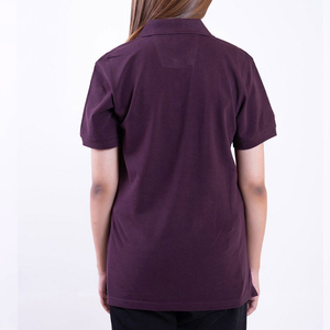 เสื้อโปโลผู้หญิงขายส่ง ผ้าโพลีเอสเตอร์/คอตตอนถัก แห้งเร็ว ระบายอากาศได้ดี ทรงเข้ารูป รับผลิตแบบ OEM - Product Image 6