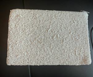 <b>Beaded</b> Eco-Friendly Light Weight Travel Coin Pouch with Embroidery and Chains - Product Image 2