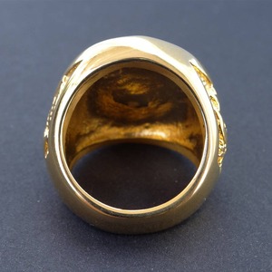 Premium Quality Gold and <b>Silver</b> Iced Out Moissanite <b>Ring</b> for <b>Men</b> Fashion Shows and Entertainment Industry Styling for Sale - Product Image 5