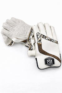 ถุงมือรับลูกวิคเก็ต Mannu Sports thunder blaster คุณภาพสูง ทุกขนาด สำหรับผู้ชายและผู้หญิง รับสกรีนโลโก้ - Product Image 4