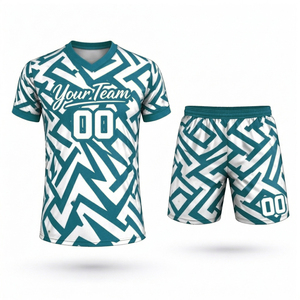 Conjunto Unisex Personalizado con Impresión por Sublimación, Material de Poliéster Transpirable de Secado Rápido, Estilo Personalizado - Product Image 5