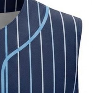 Maillot de sport de baseball personnalisé pour homme, sans manches, entièrement boutonné, pour équipe, vêtement de performance pour l'entraînement et les matchs - Product Image 5