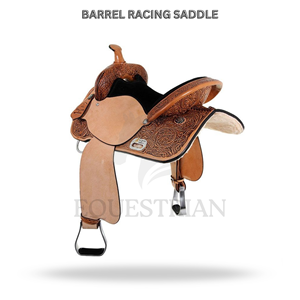 Selle de barrel racing, selle d'équitation, équipement équestre - Product Image 3