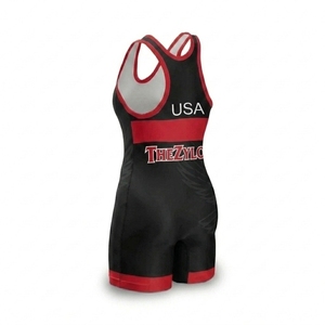 Women's Wrestling Singlet Custom Sublimation <b>Compression</b> Athletic Wear Adjustable Straps Custom Logo Training Uniform OEM - Product Image 2