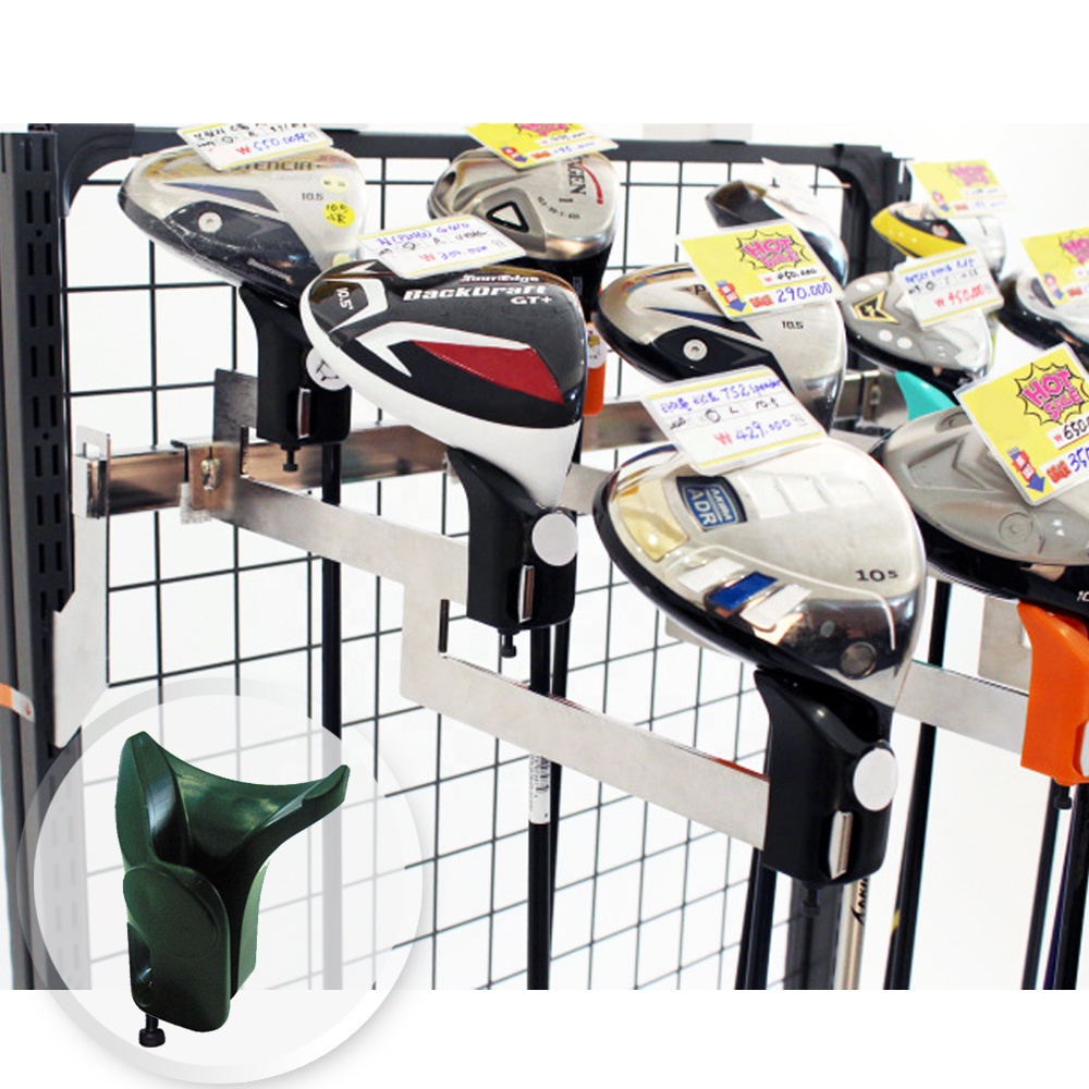 木製　ゴルフクラブディスプレイ　3本用 木製 ゴルフクラブディスプレイ 3本用 colorfulbox_445499