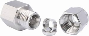 ปลั๊กทองเหลืองแบบกำหนดเอง พื้นผิวเรียบ แรงดันต่ำ BSPT M 1/2 ข้อต่อ NIPPLE 1/2 ชุบสังกะสี - Product Image 3