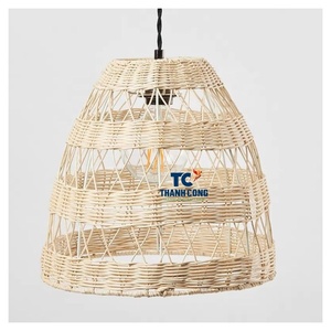 Organic Weave RATTAN LAMPSHADE With Elegant RATTAN WOVEN LAMPSHADE From Vietnam Supplier Delivering Best Price For Wholesalers - Product Image 1