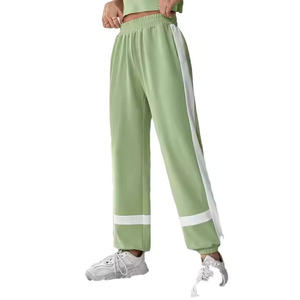 Men's Autumn Casual Trousers New Straight Design Breathable <b>Elastic</b> Mid Waist Wholesale Fashion Style 100% Cotton Anti-Wrinkle - Product Image 1