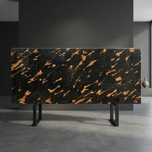 Commercial Grade Fish Gold Granite High Strength Building <b>Stone</b> for Kitchen Islands Exterior Cladding and Residential - Product Image 3