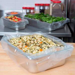 All'ingrosso 250 pezzi usa e getta in polietilene copri tavolo 18x14 cravatte attorcigliate confezione 1/3 1/4 per catering mense - Product Image 6