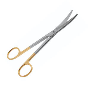 กรรไกรตัดมายองเนสสแตนเลสโค้ง ใช้ซ้ำได้ สำหรับการผ่าตัด - Product Image 1